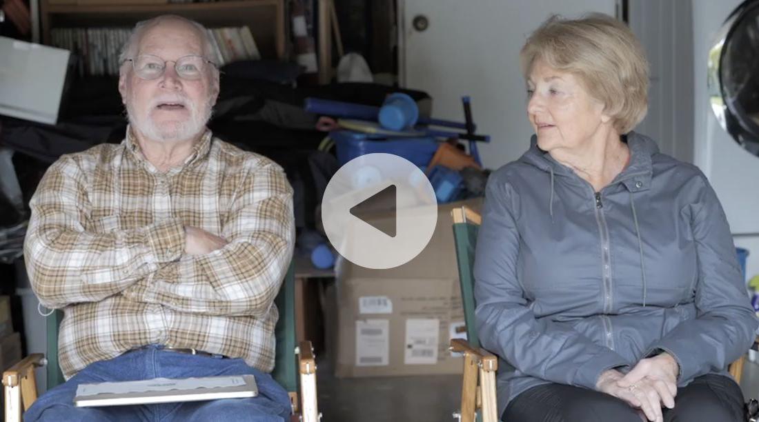 A retired couple share ways to protect your identity.